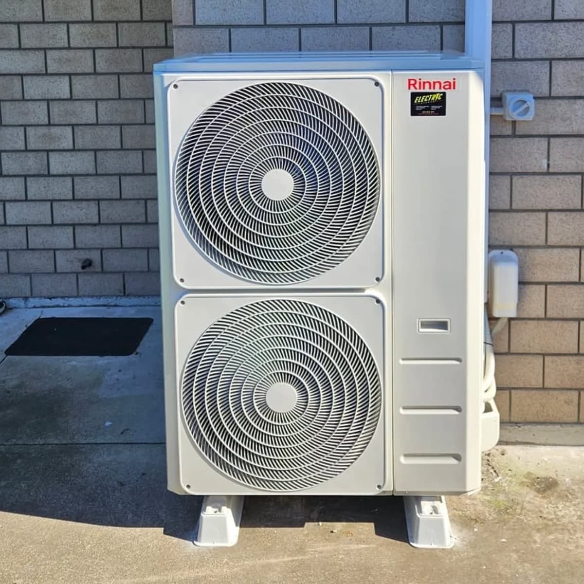 Ducted ventilation outlet installed by Electric Avenue
