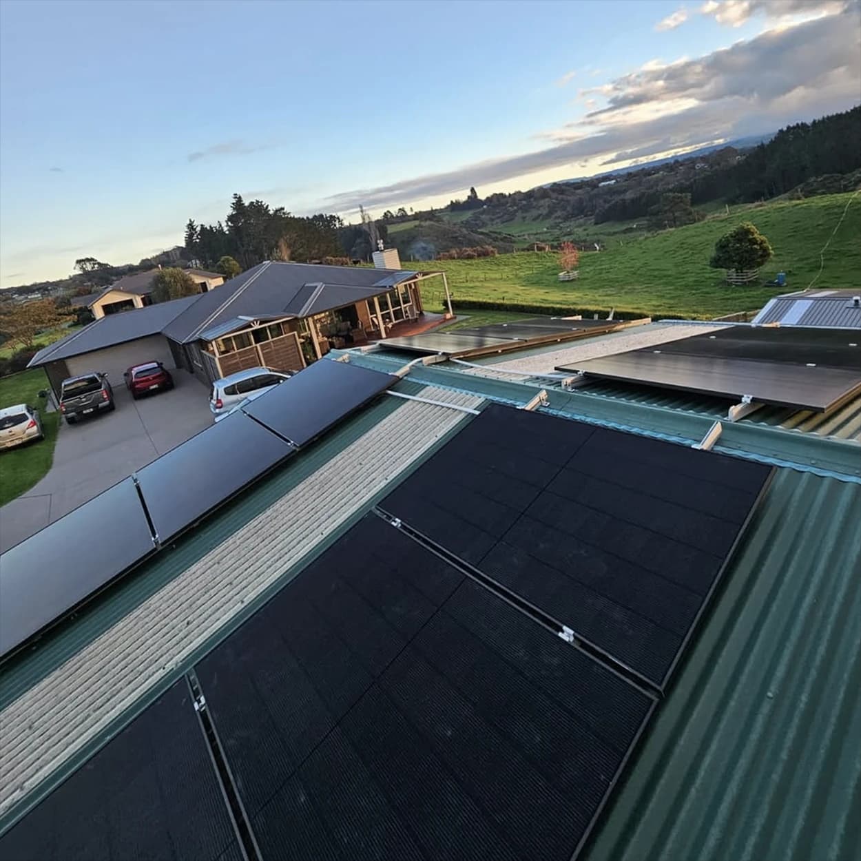 Solar power installation in Tauranga by Electric Avenue