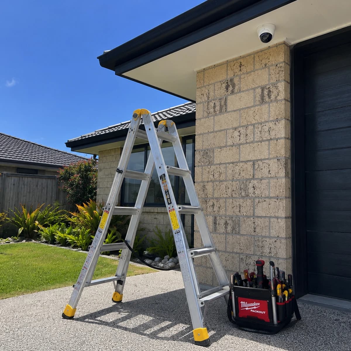 CCTV security camera installation in Tauranga by Electric Avenue