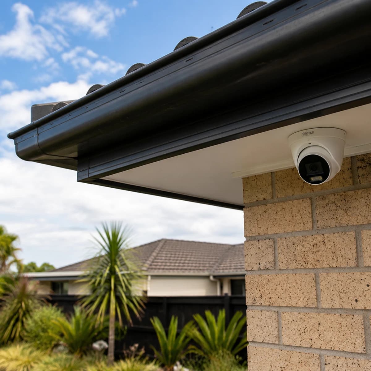 CCTV security camera installation in Tauranga by Electric Avenue