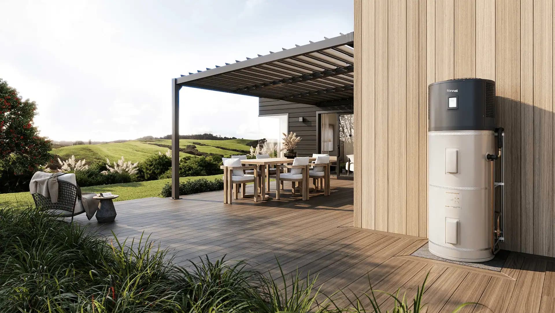 Hot water heat pump installation by Electric Avenue in Tauranga